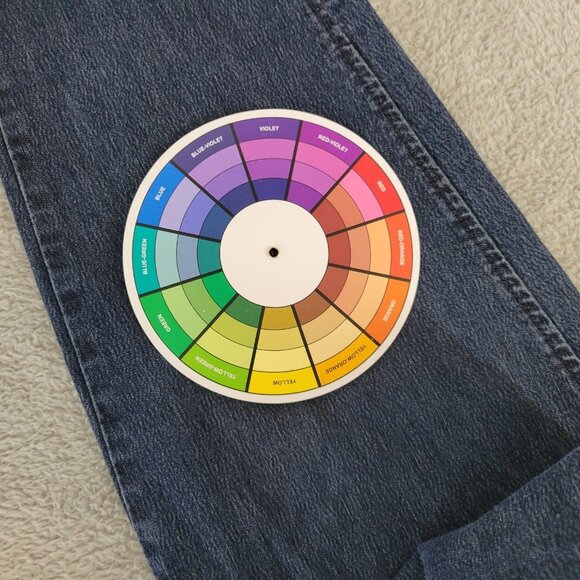 Riders Lee Womens Jeans 18 Plus Capri Zip Fly Dark Blue Denim Wash CAP39E - Picture 9 of 9